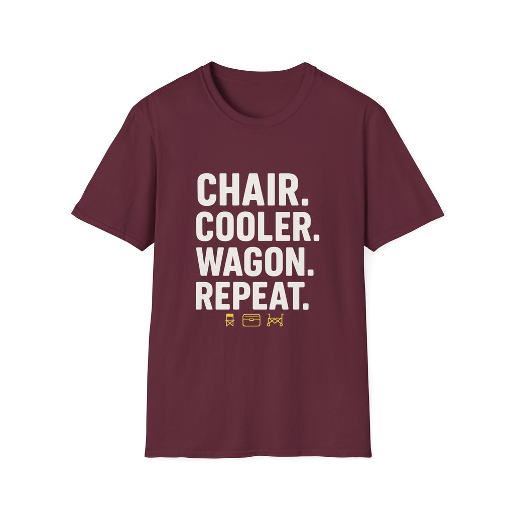 Chair. Cooler. Wagon. Repeat T-Shirt