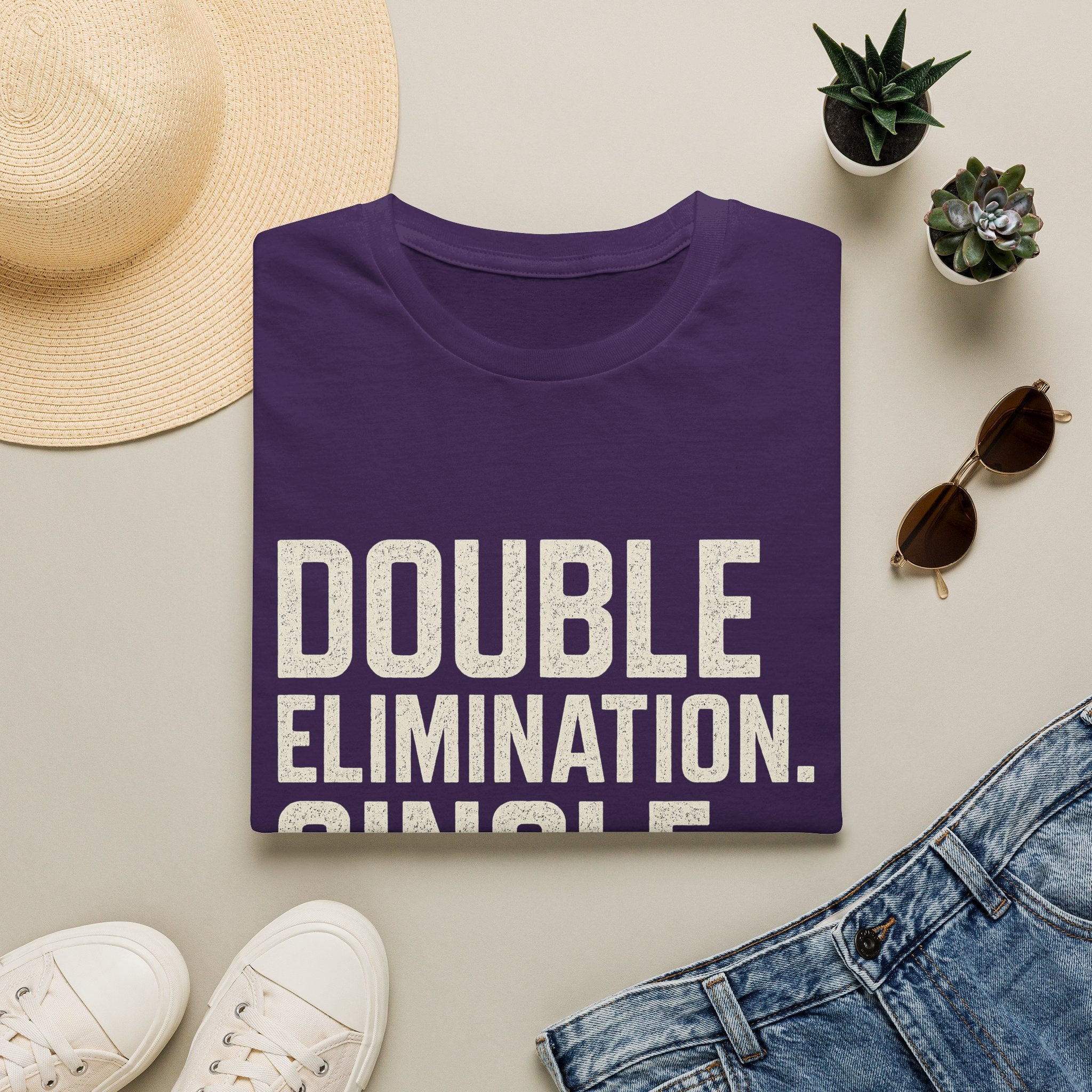 Double Elimination. Single Coffee T-Shirt