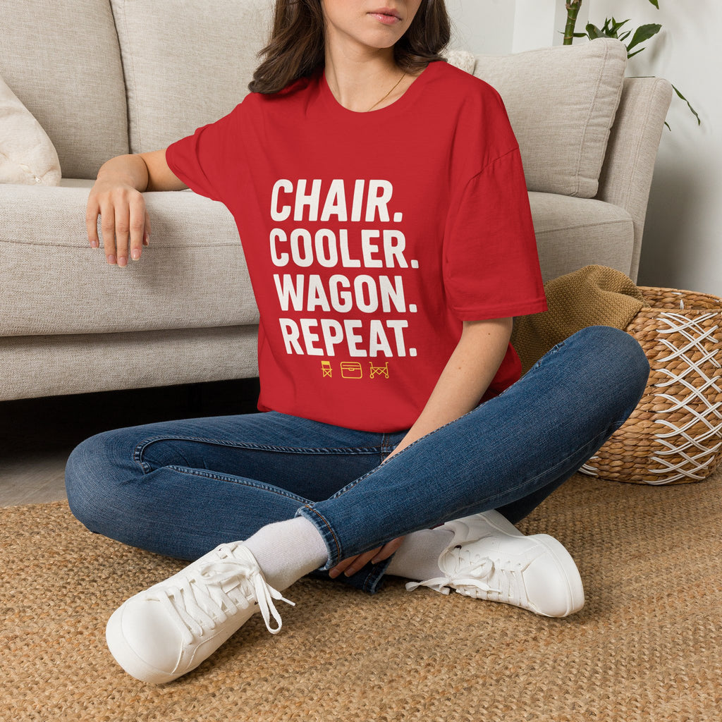 Chair. Cooler. Wagon. Repeat T-Shirt