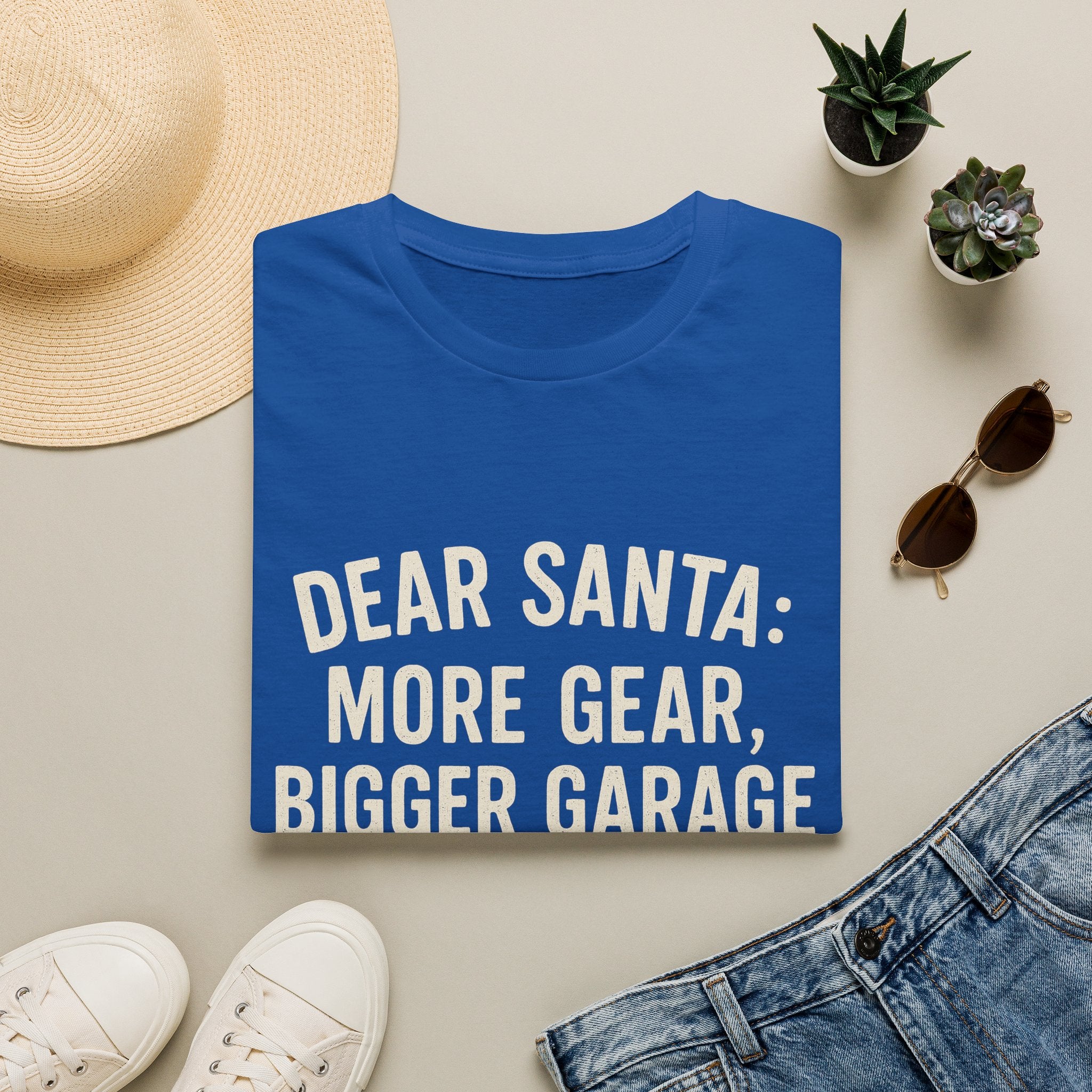 Dear Santa: More Gear, Bigger Garage T-Shirt