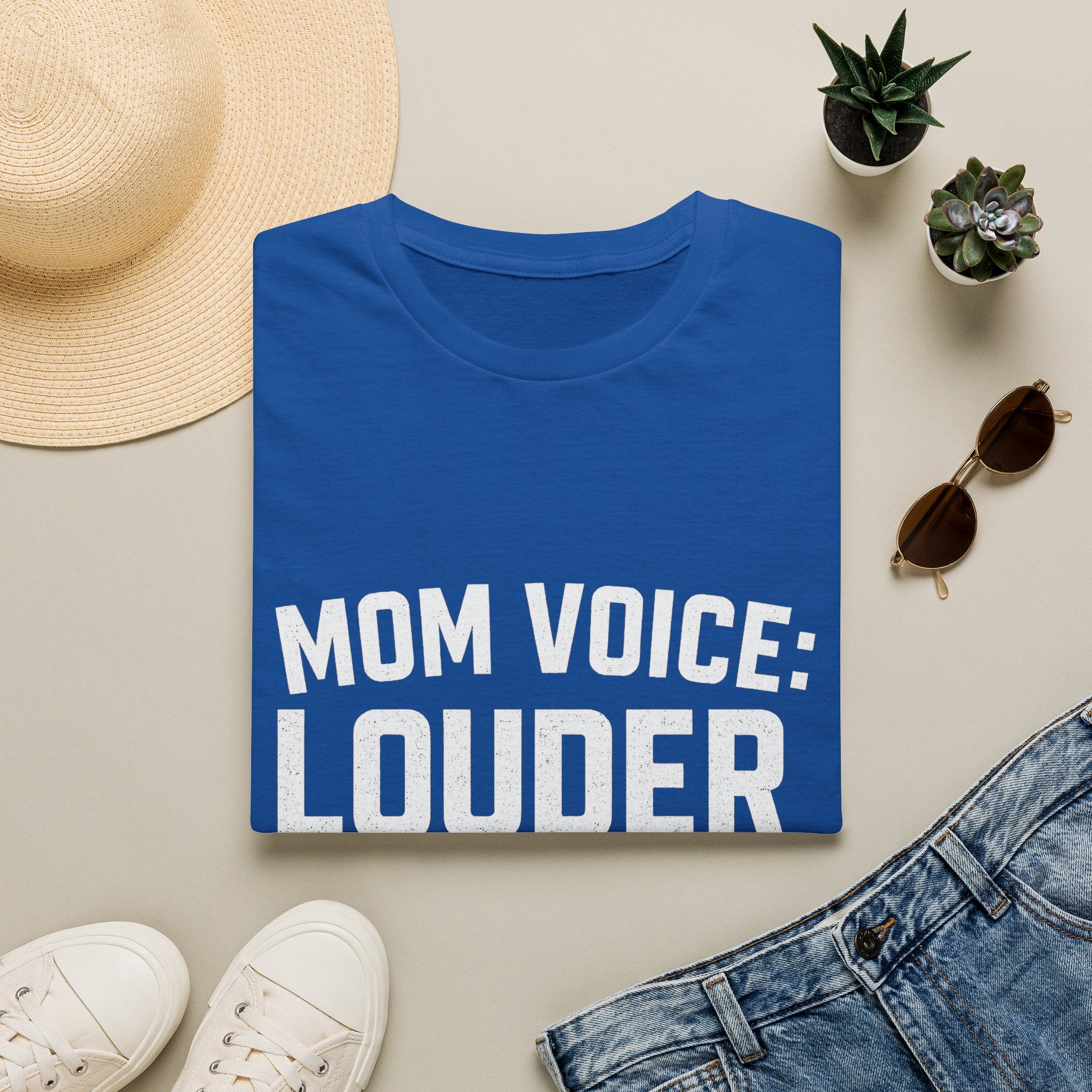 Mom Voice: Louder Than The Announcer T-Shirt