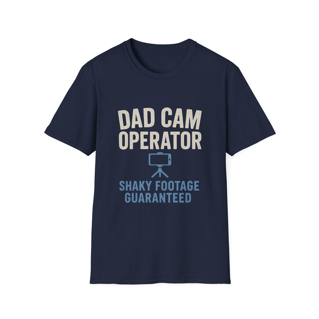 Dad Cam Operator T-Shirt