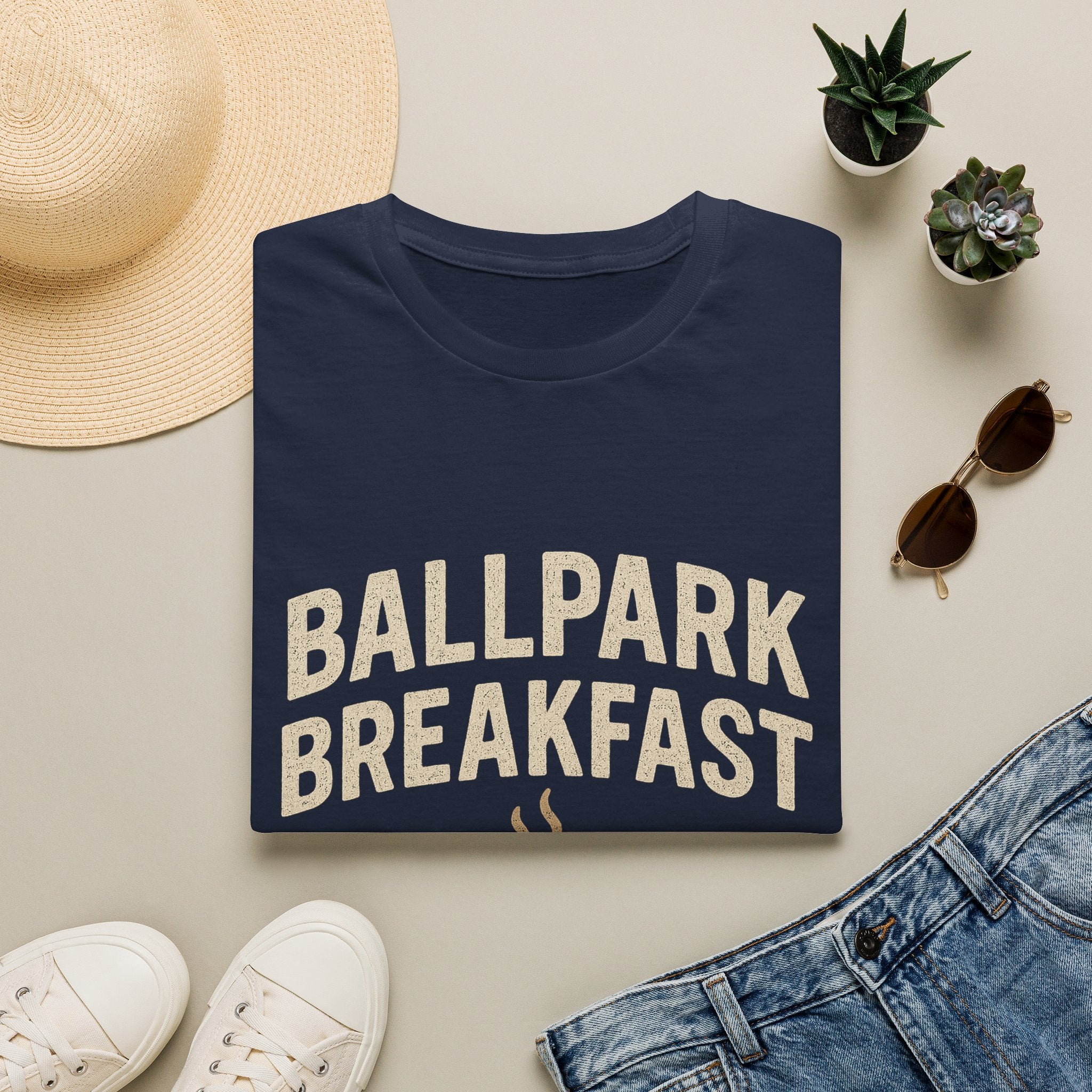Ballpark Breakfast: Coffee & Dust T-Shirt