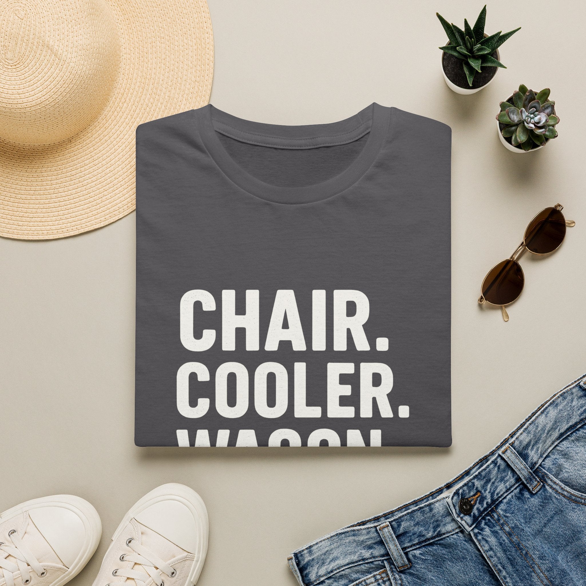 Chair. Cooler. Wagon. Repeat T-Shirt
