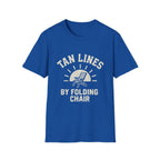 Tan Lines By Folding Chair T-Shirt