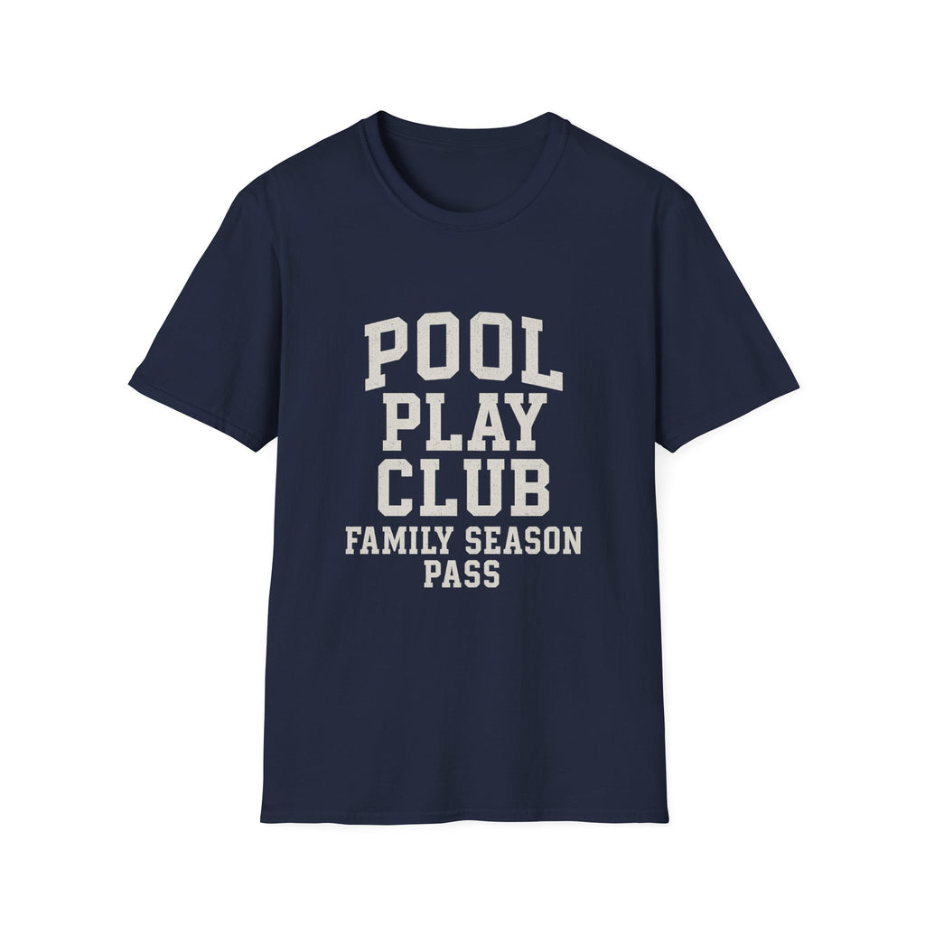 Pool Play Club: Family Season Pass T-Shirt