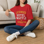Licensed Hotel Waffle Operator T-Shirt