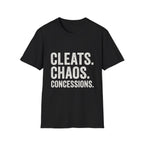 Cleats. Chaos. Concessions T-Shirt