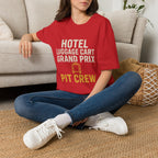 Hotel Luggage Cart Grand Prix: Pit Crew T-Shirt