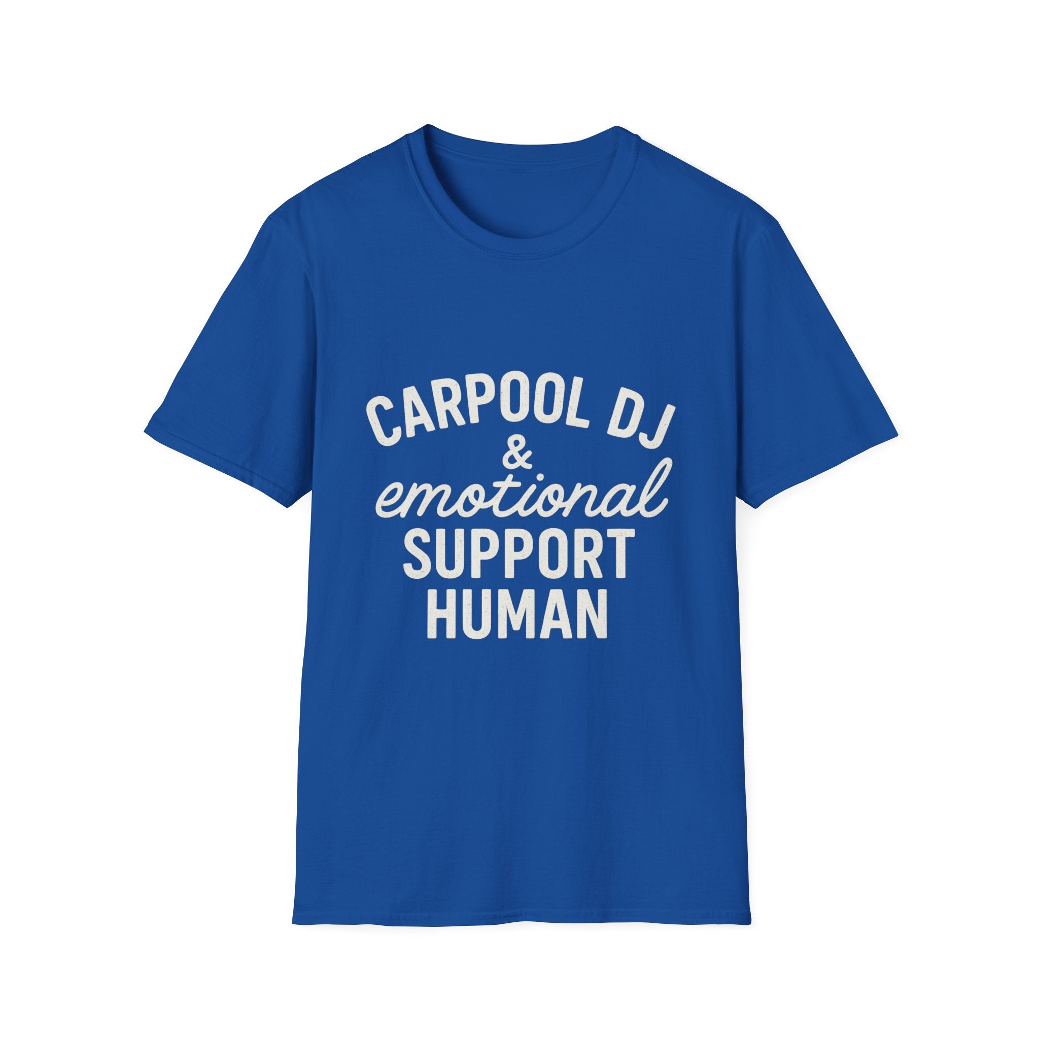 Carpool Dj & Emotional Support Human T-Shirt