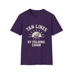 Tan Lines By Folding Chair T-Shirt