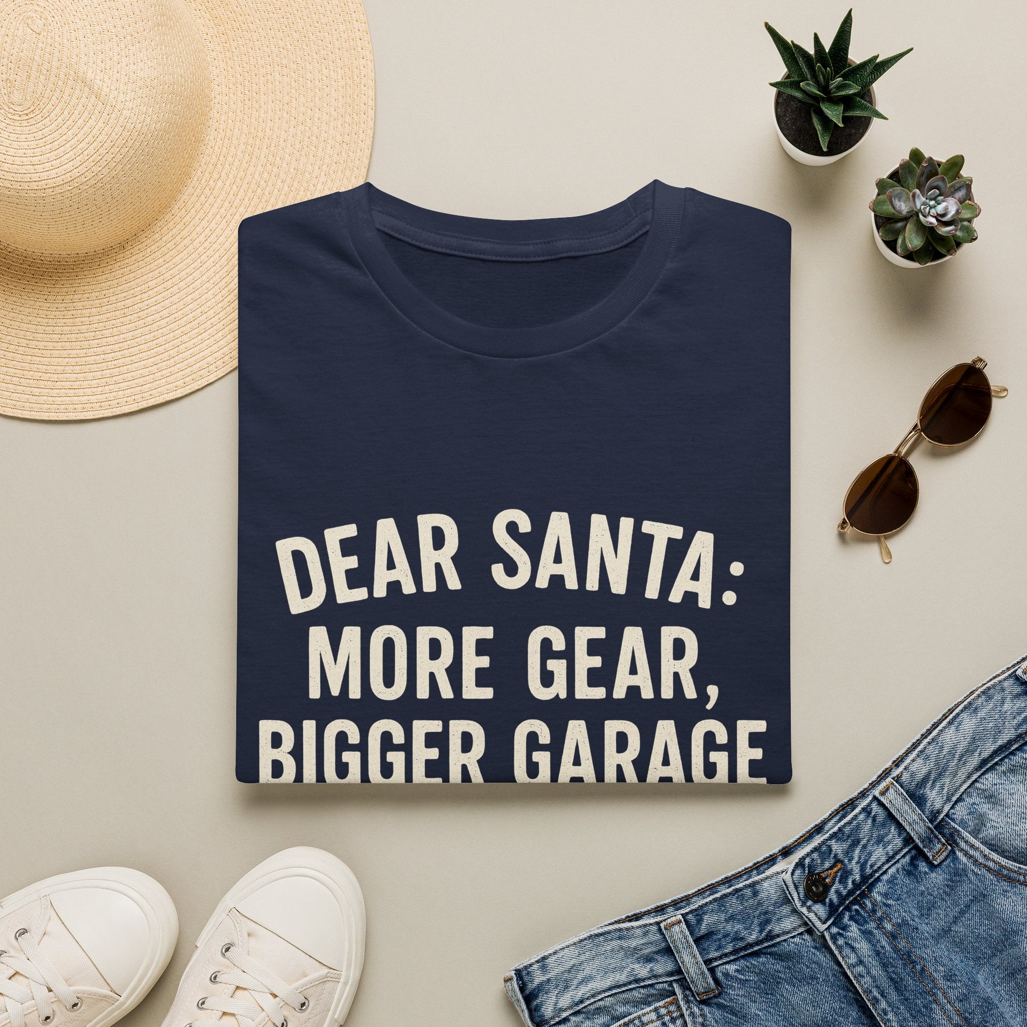 Dear Santa: More Gear, Bigger Garage T-Shirt