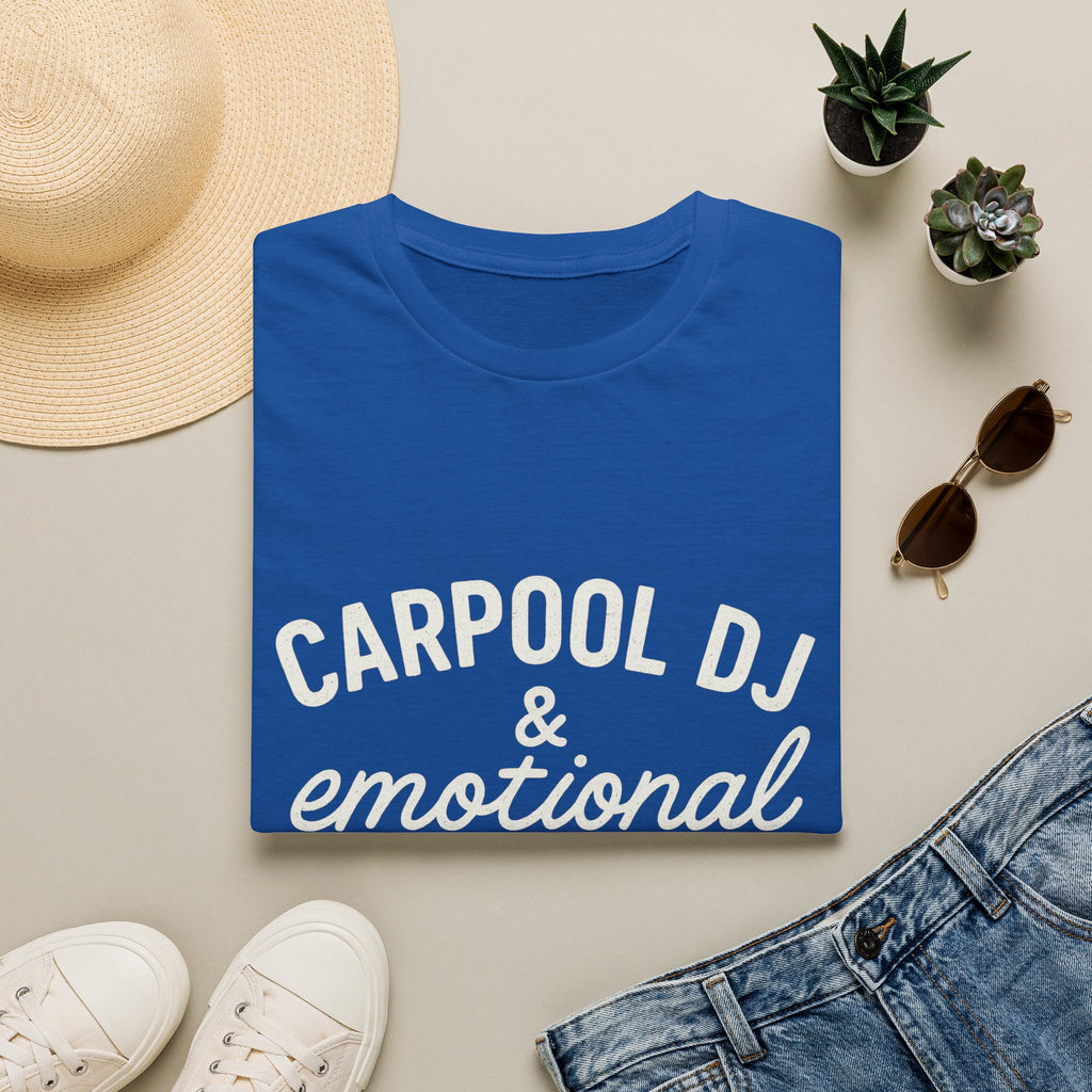 Carpool Dj & Emotional Support Human T-Shirt