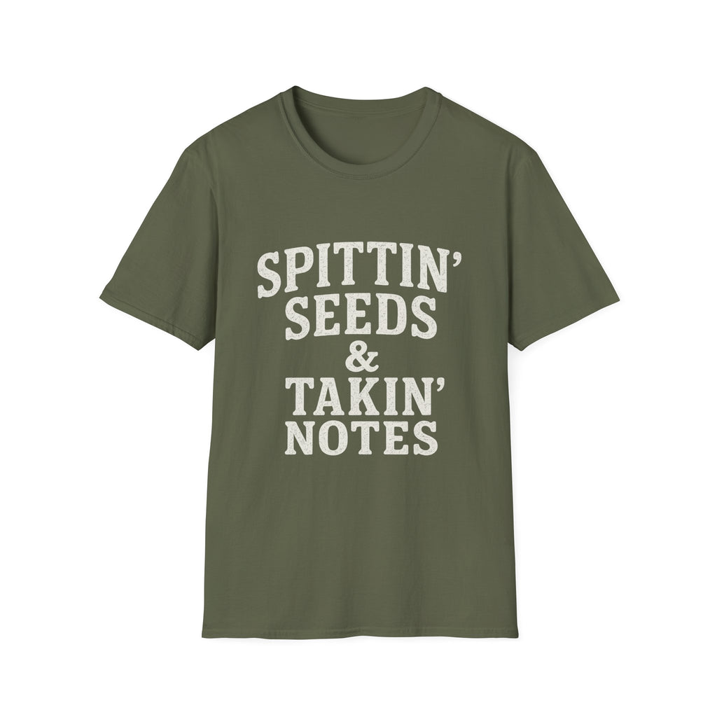 Spittin' Seeds & Takin' Notes T-Shirt