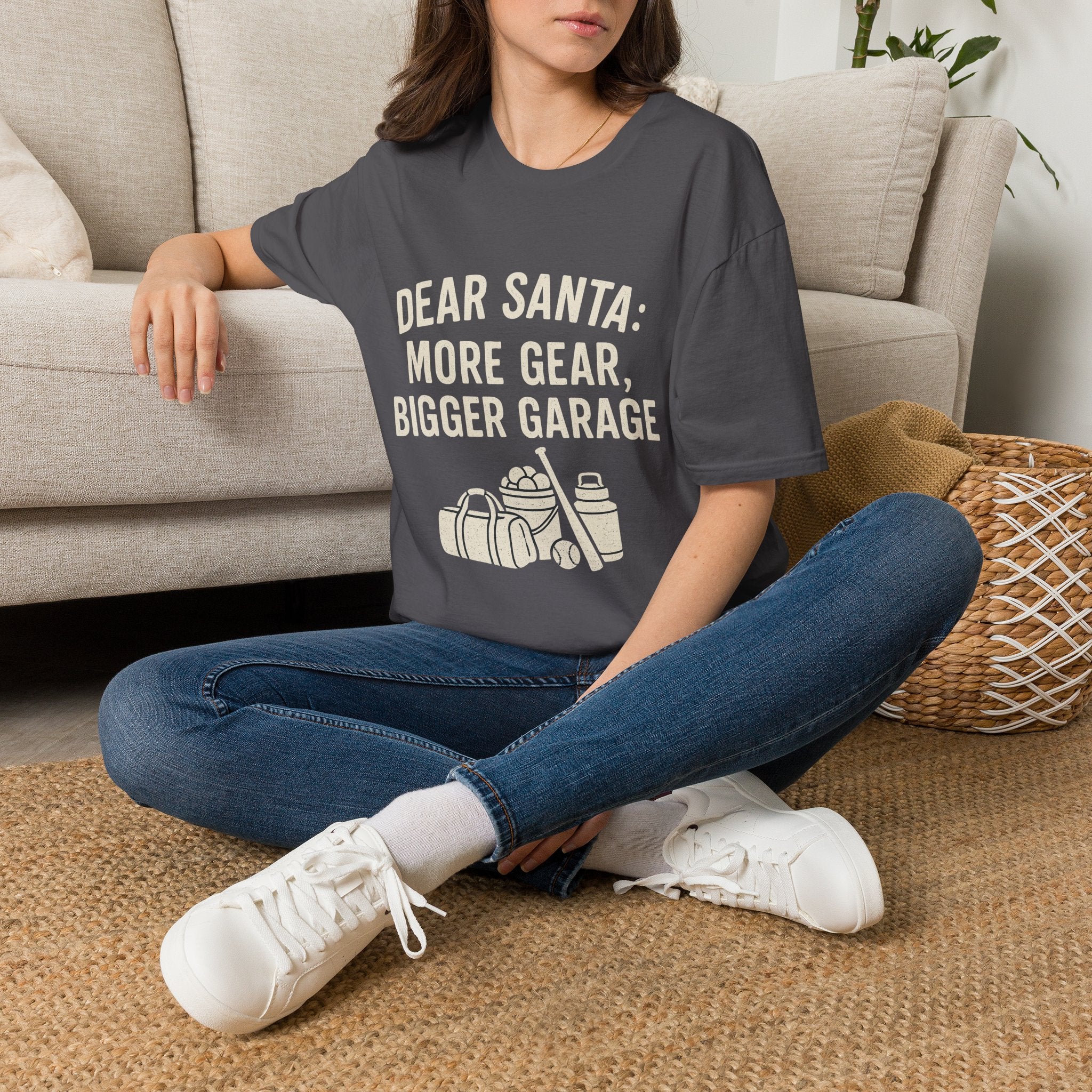 Dear Santa: More Gear, Bigger Garage T-Shirt