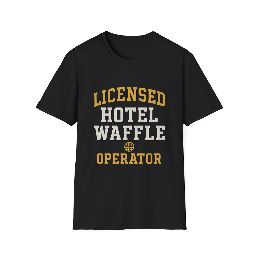 Licensed Hotel Waffle Operator T-Shirt