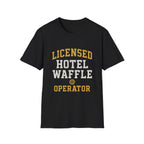 Licensed Hotel Waffle Operator T-Shirt