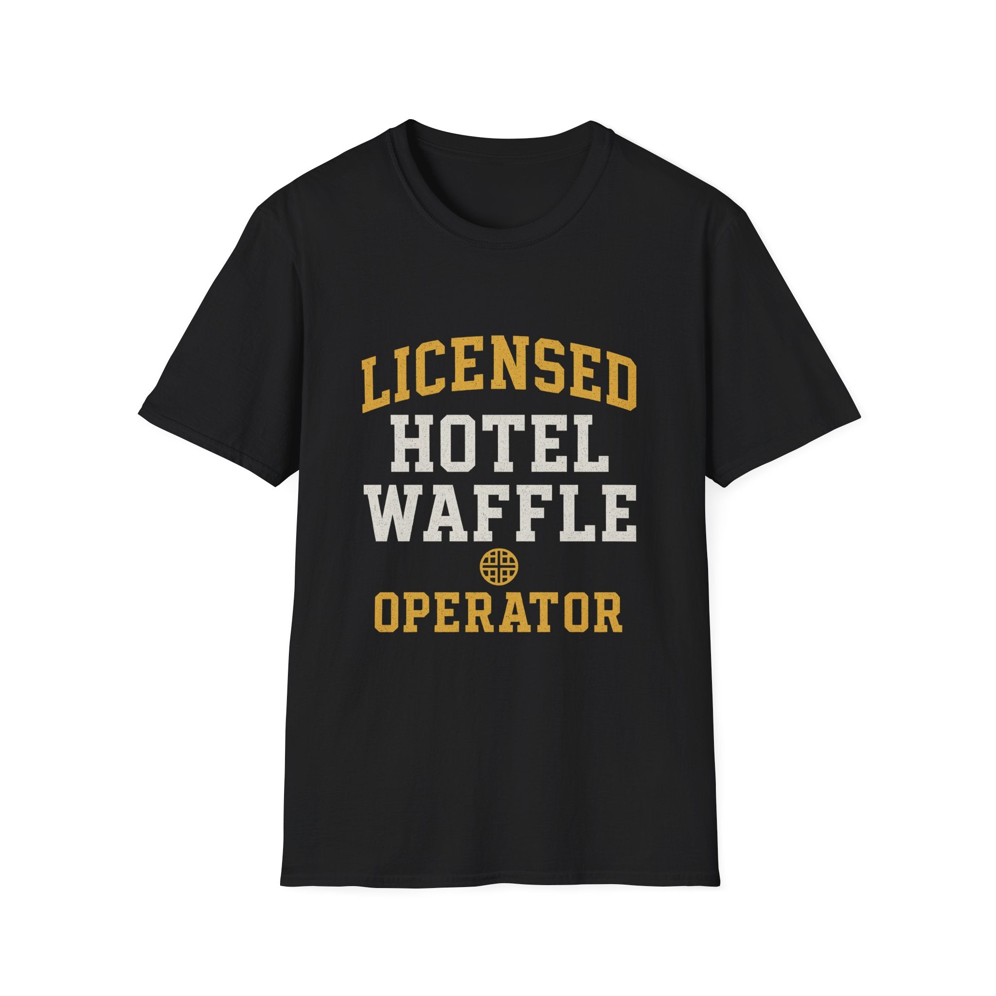 Licensed Hotel Waffle Operator T-Shirt