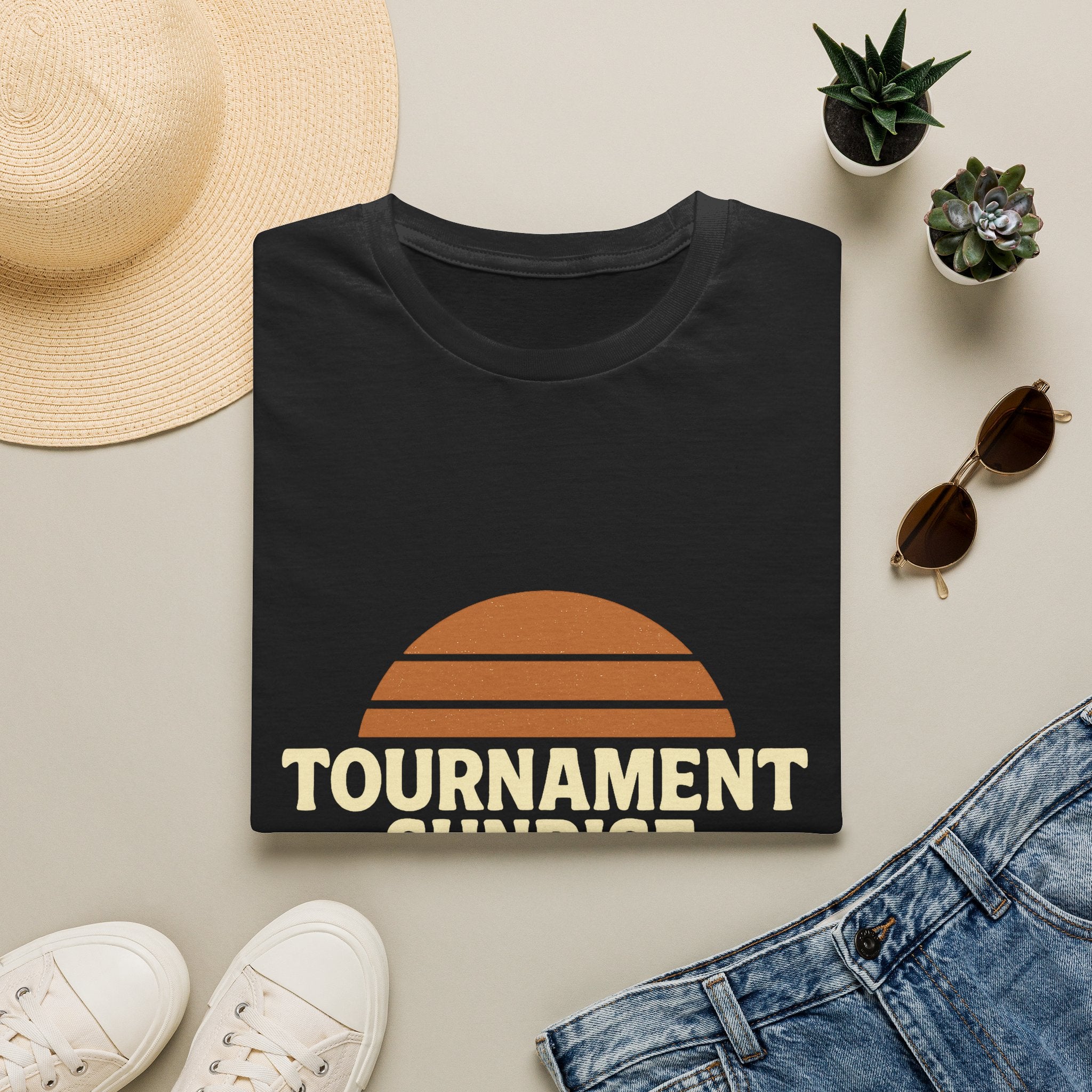 Tournament Sunrise, Hotel Sunset T-Shirt