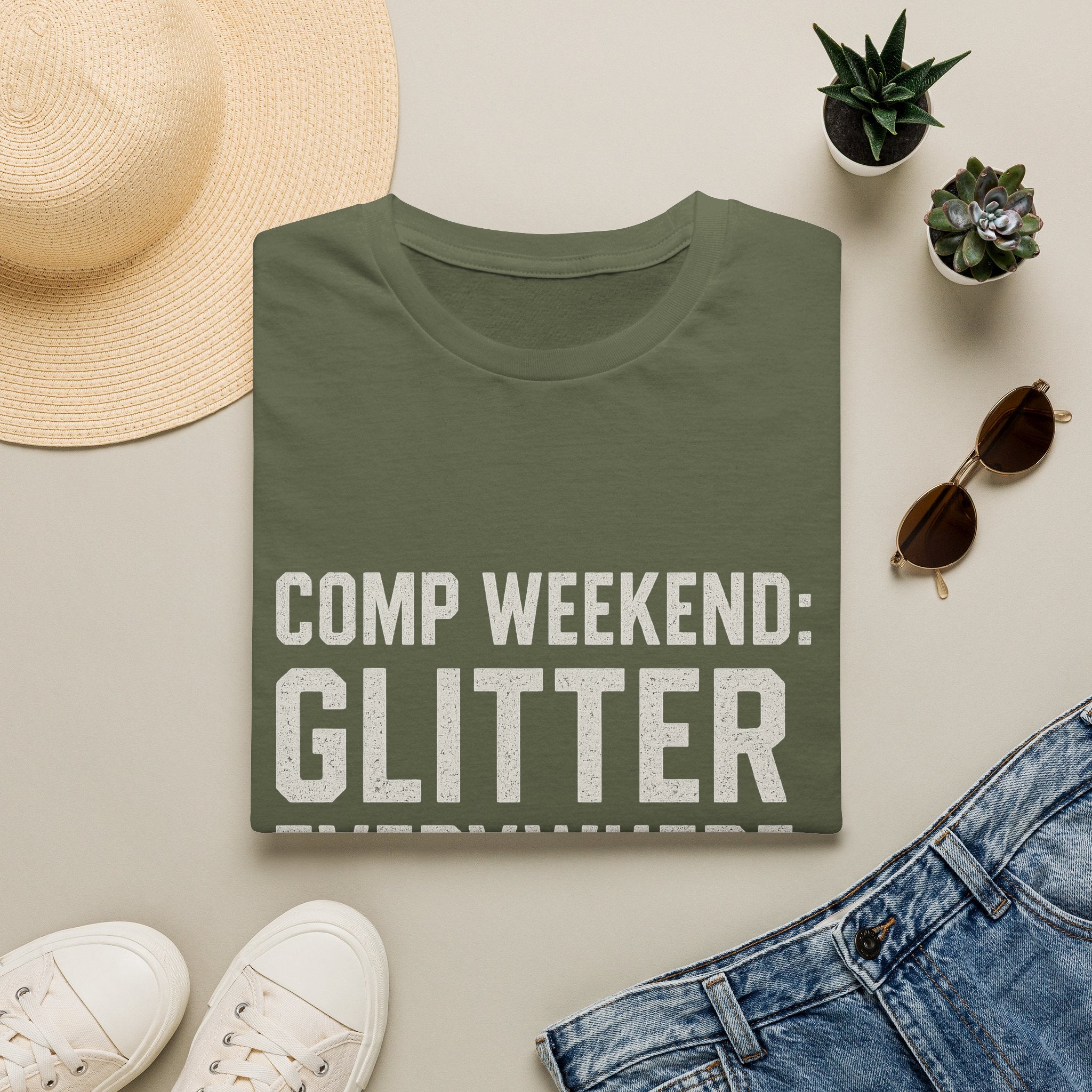 Comp Weekend Glitter T-Shirt