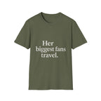 Her Biggest Fans Travel T-Shirt