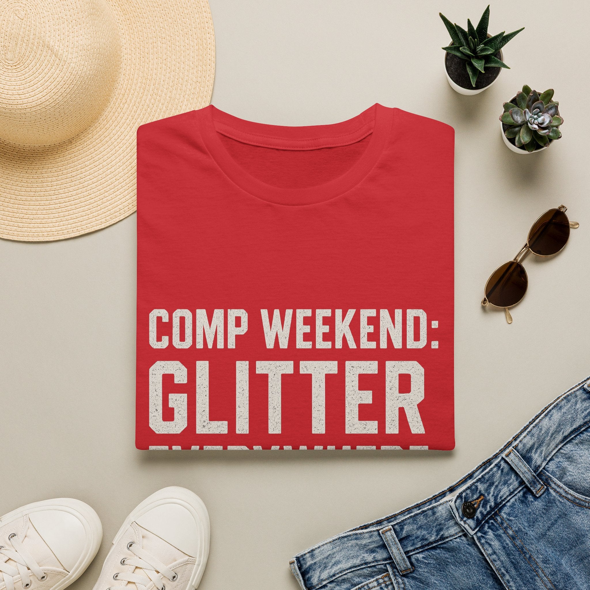 Comp Weekend Glitter T-Shirt