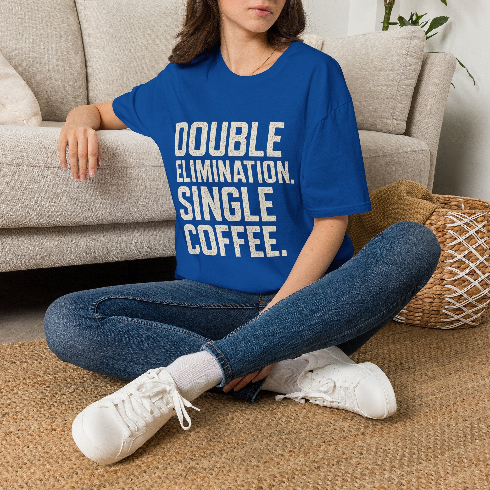 Double Elimination. Single Coffee T-Shirt