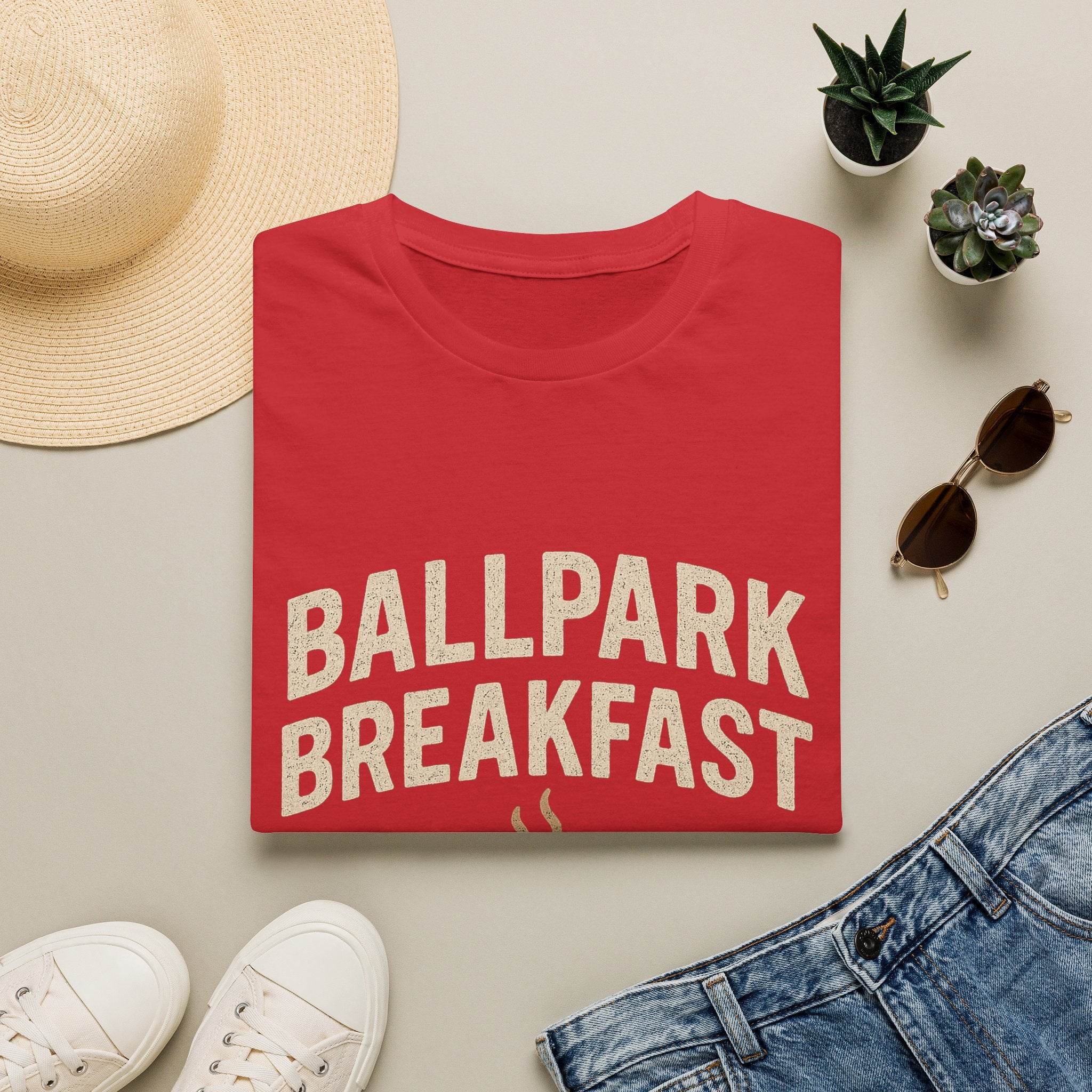 Ballpark Breakfast: Coffee & Dust T-Shirt