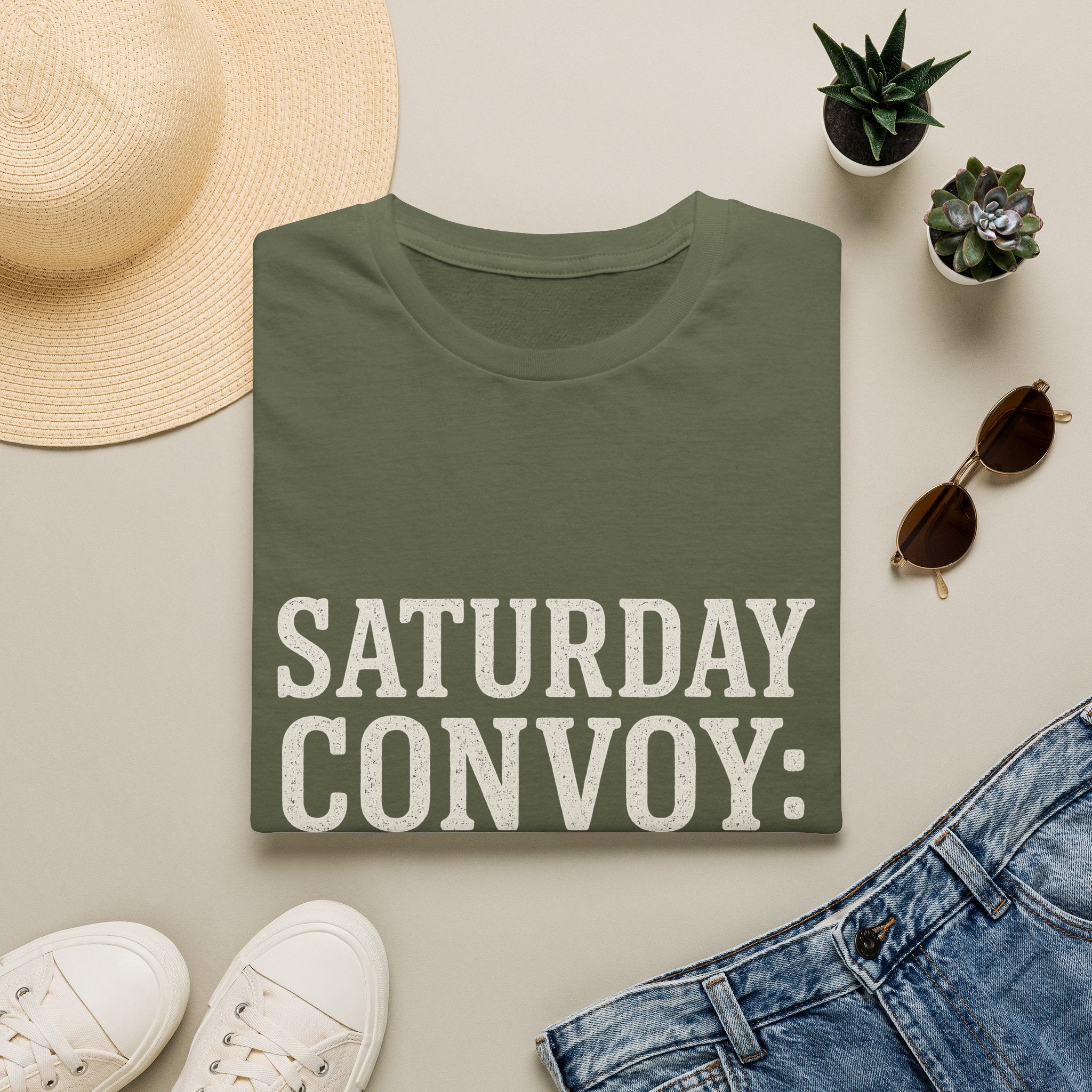 Saturday Convoy: Wheels Up At 6 T-Shirt