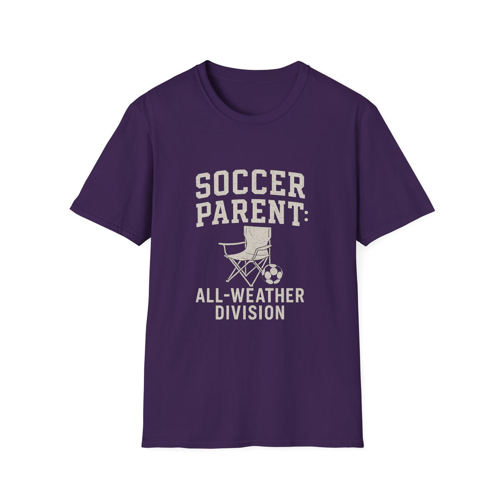 Soccer Parent: All-weather Division T-Shirt