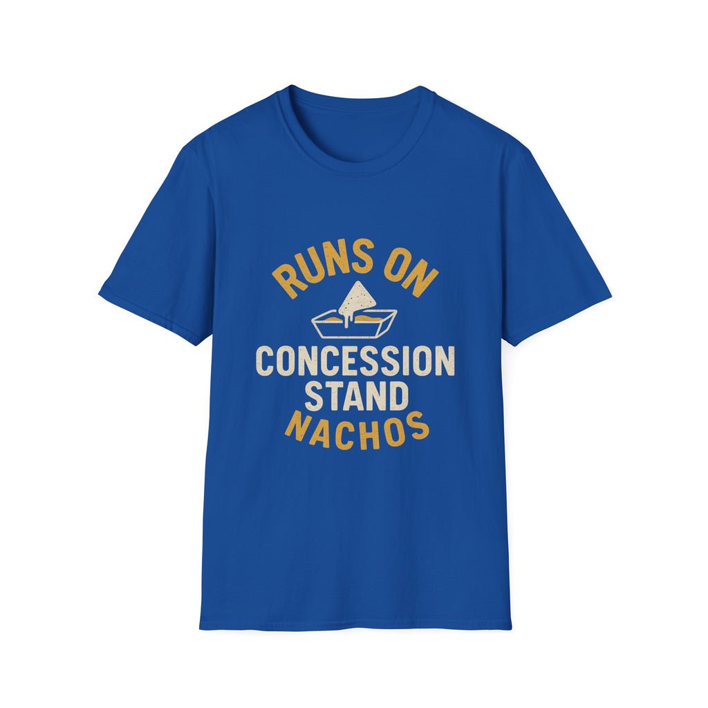 Runs On Concession Stand Nachos T-Shirt