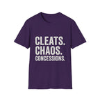 Cleats. Chaos. Concessions T-Shirt
