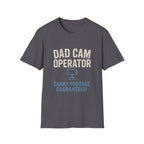 Dad Cam Operator T-Shirt