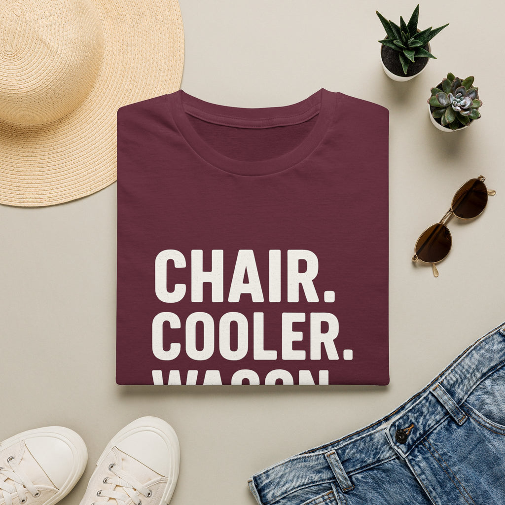 Chair. Cooler. Wagon. Repeat T-Shirt