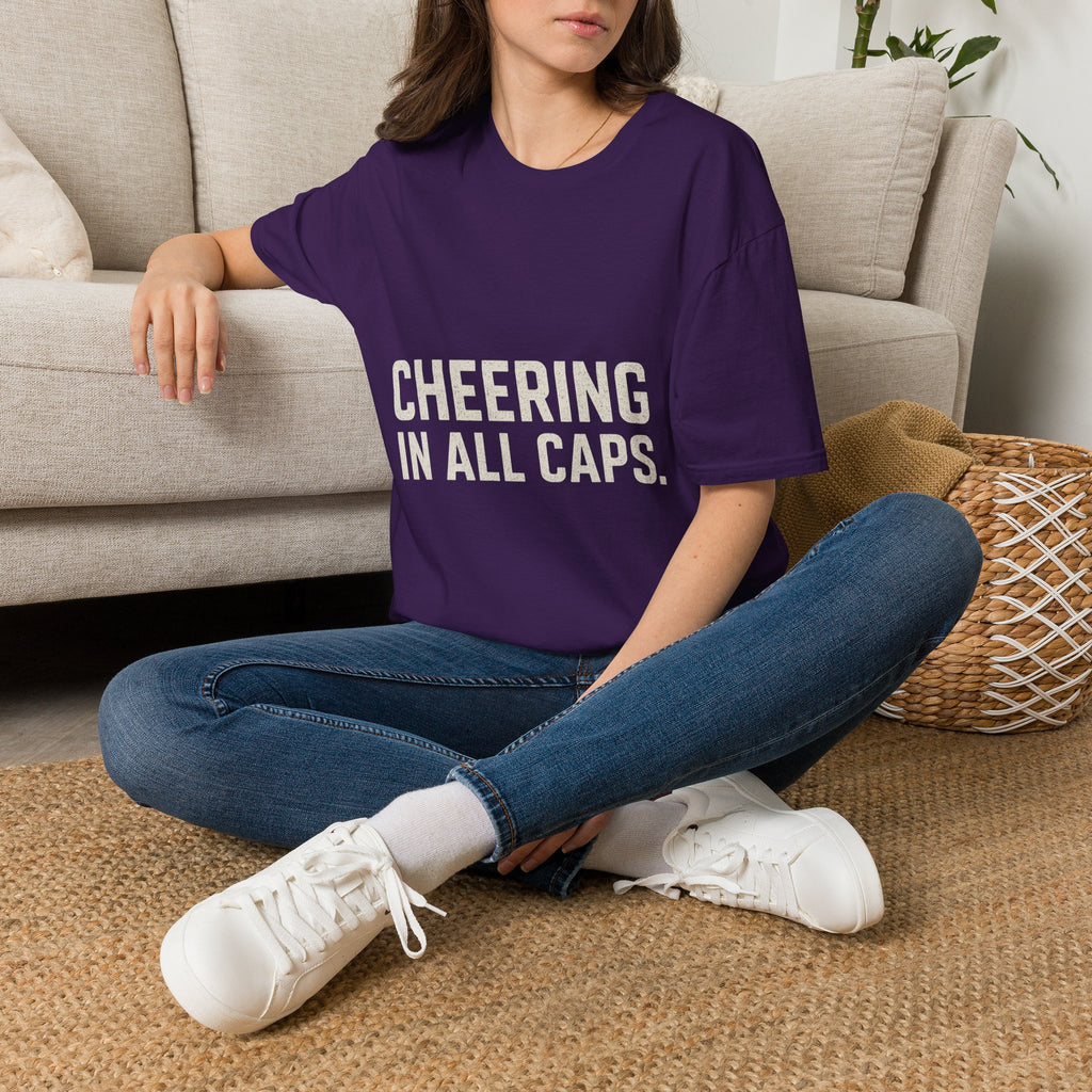 Cheering In All Caps T-Shirt