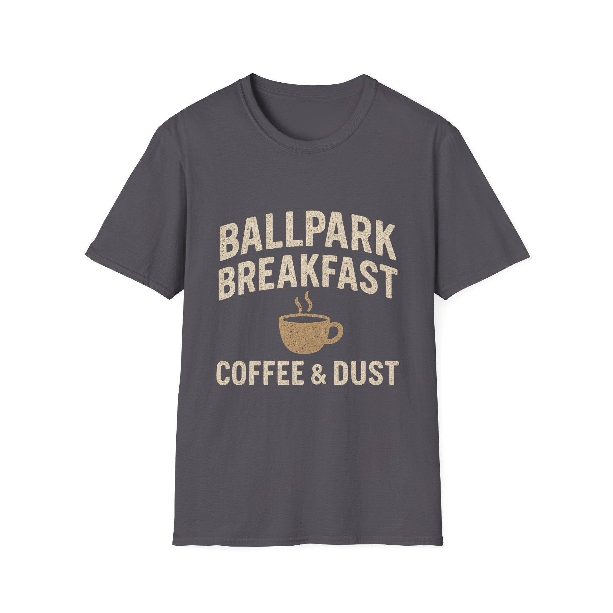 Ballpark Breakfast: Coffee & Dust T-Shirt