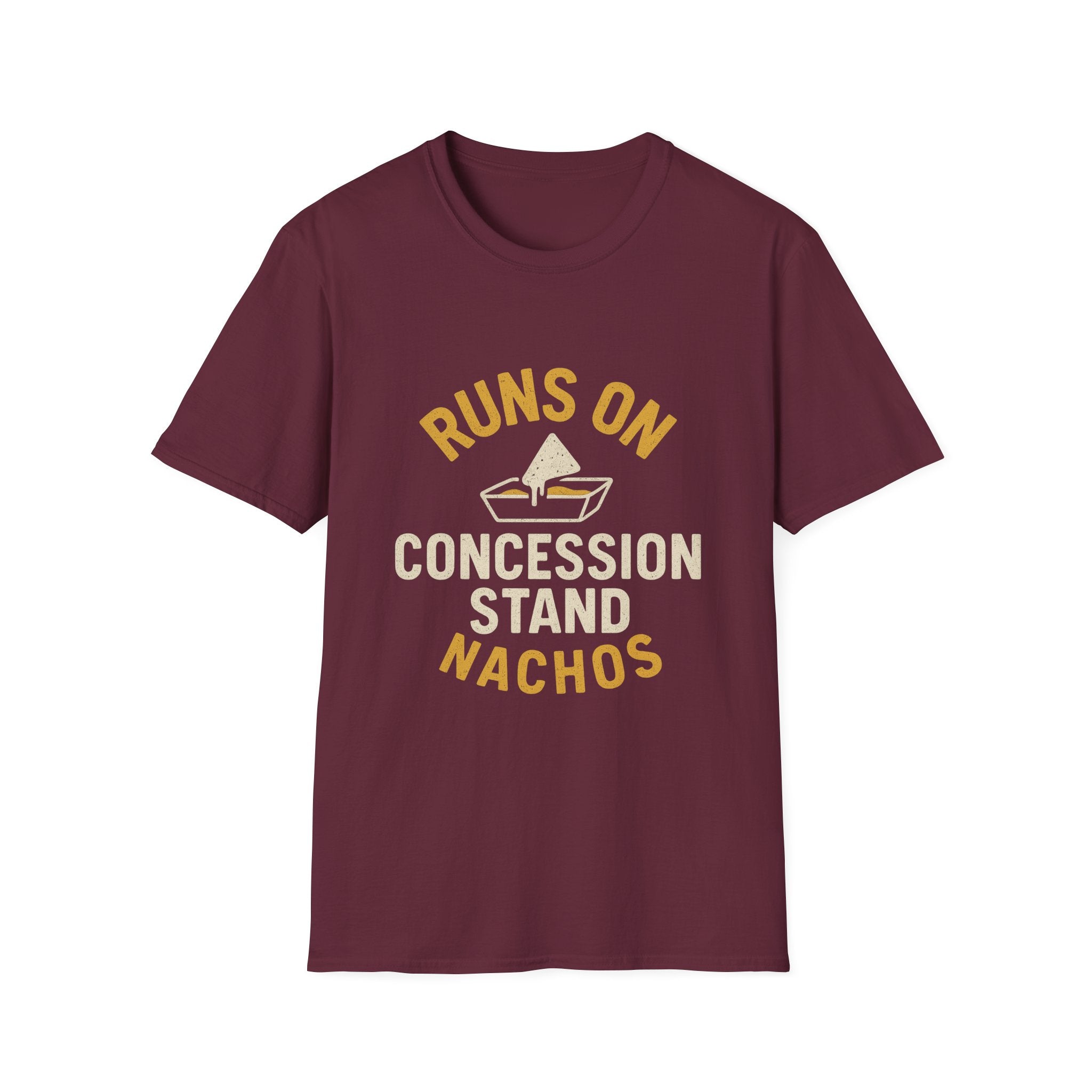 Runs On Concession Stand Nachos T-Shirt