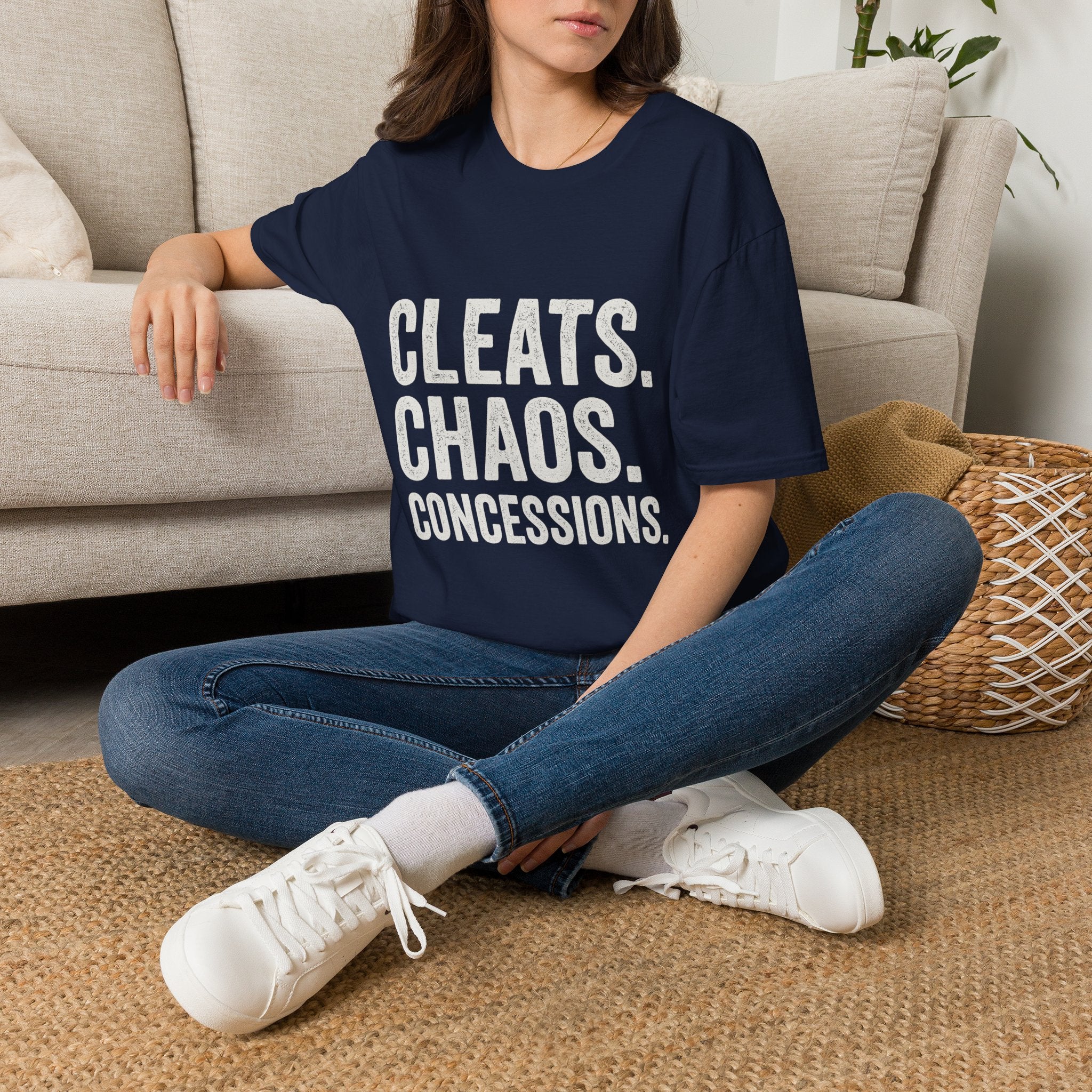 Cleats. Chaos. Concessions T-Shirt