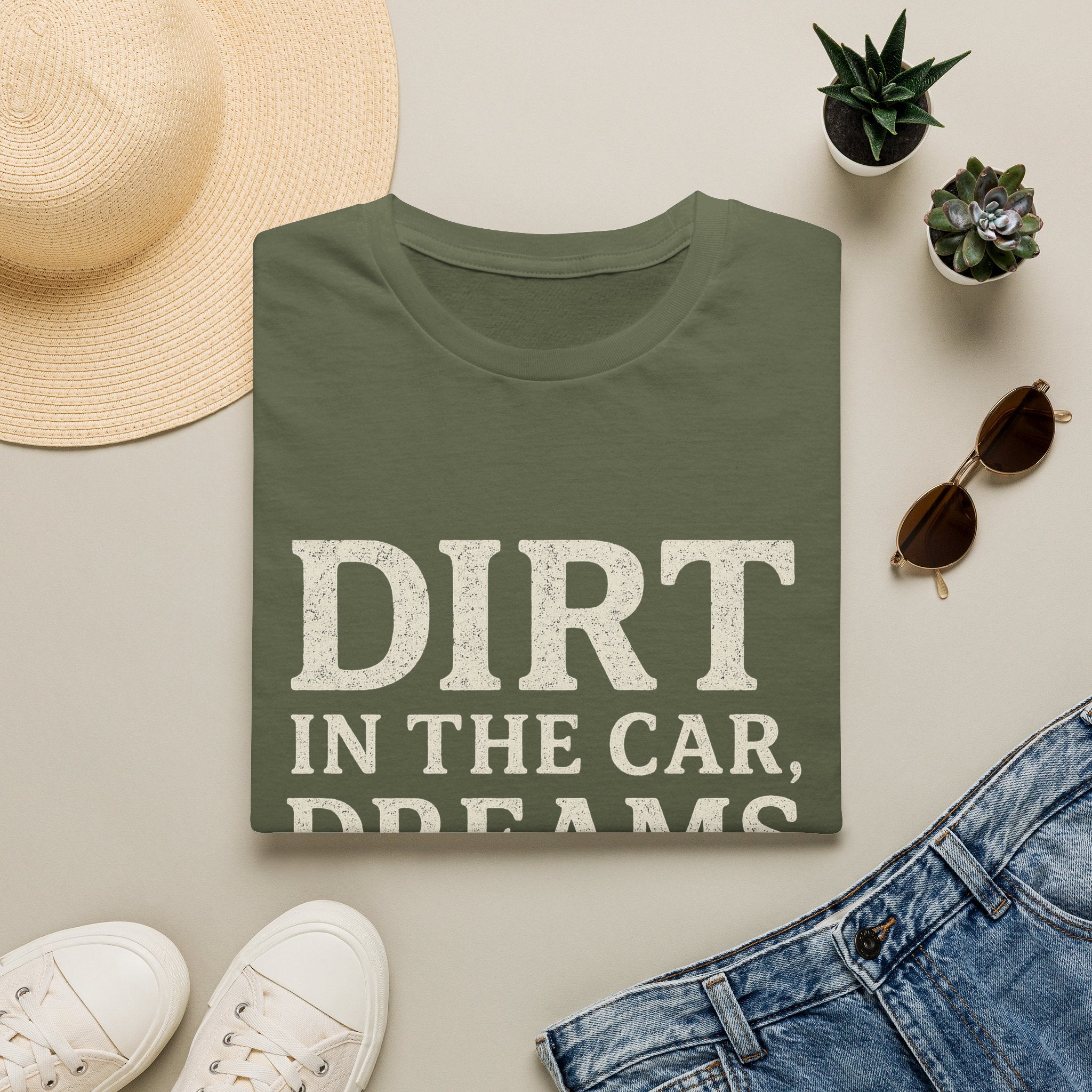 Dirt In The Car, Dreams In The Dugout T-Shirt
