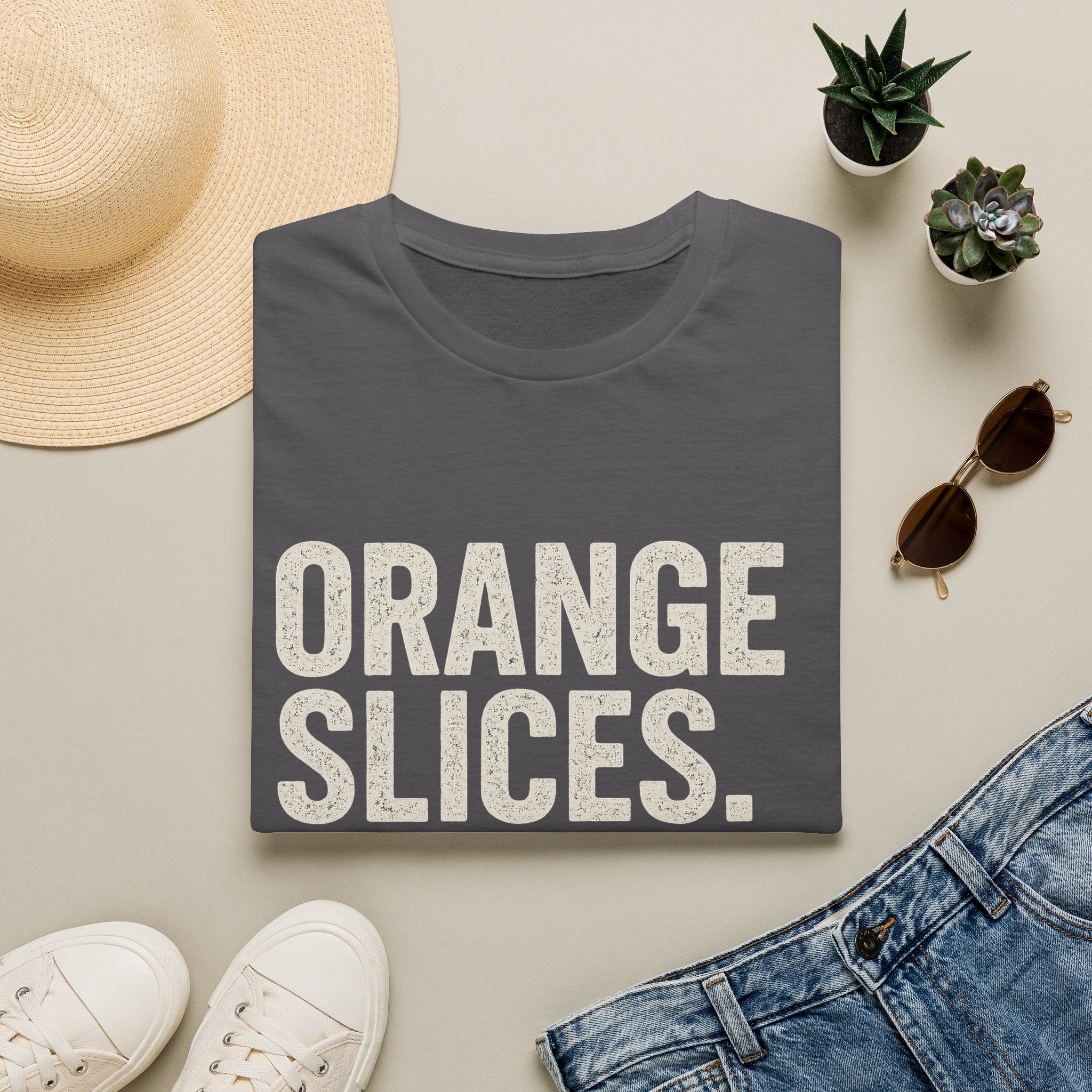 Orange Slices. Mud. Overtime T-Shirt