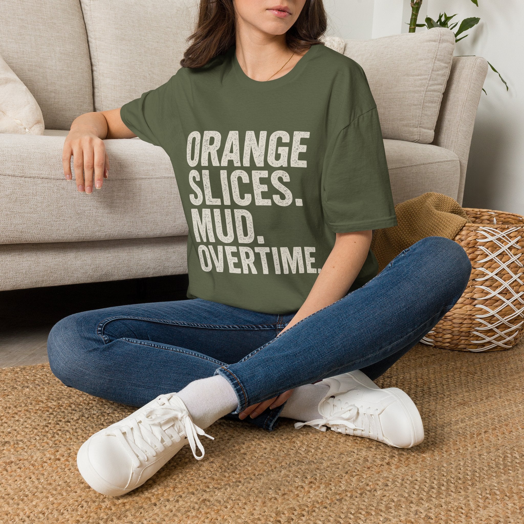 Orange Slices. Mud. Overtime T-Shirt