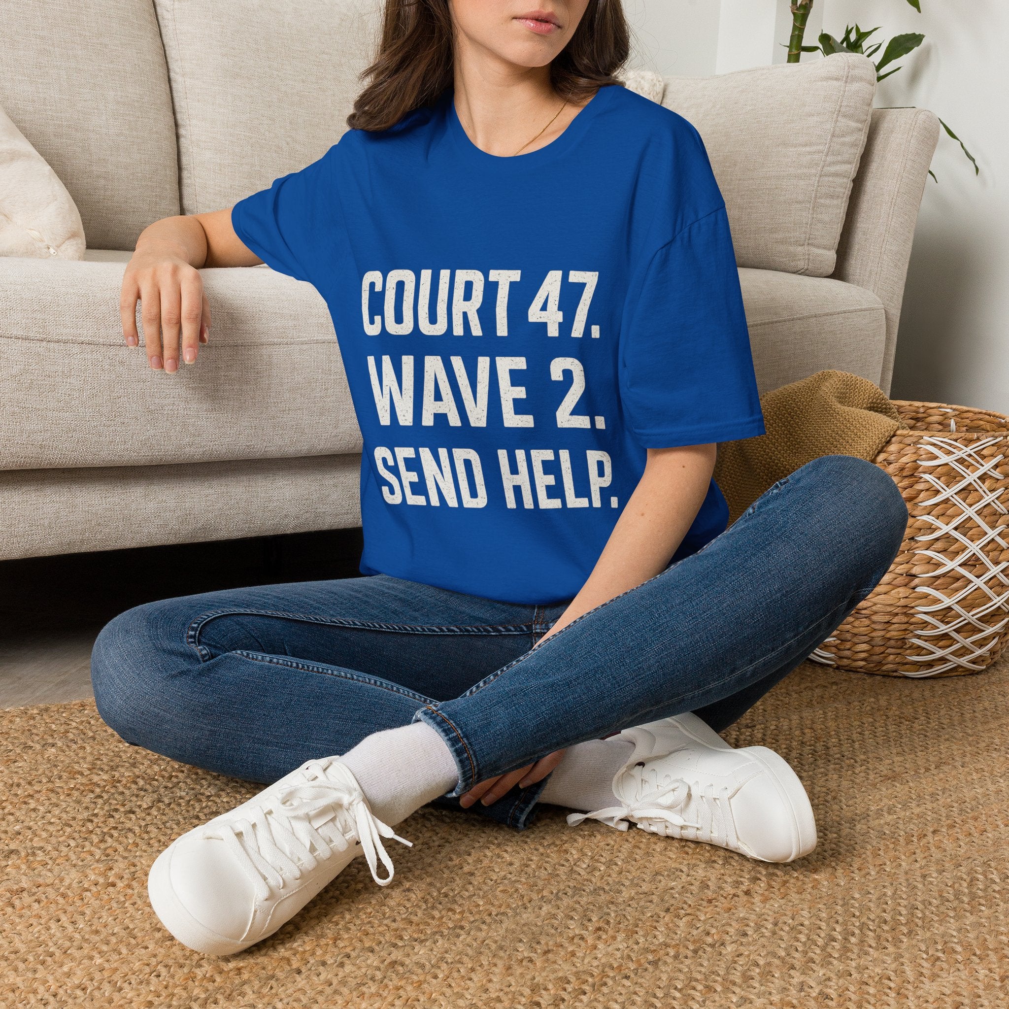 Court 47. Wave 2. Send Help T-Shirt
