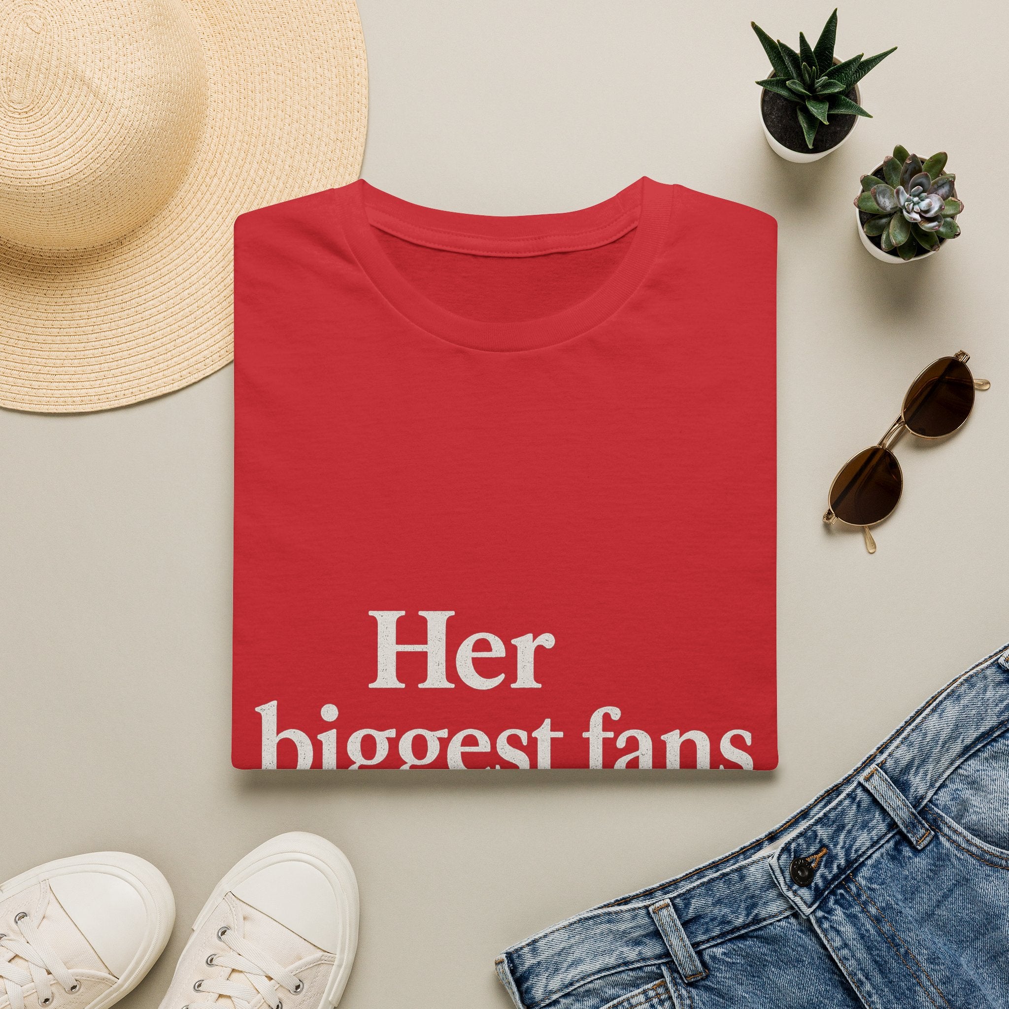 Her Biggest Fans Travel T-Shirt