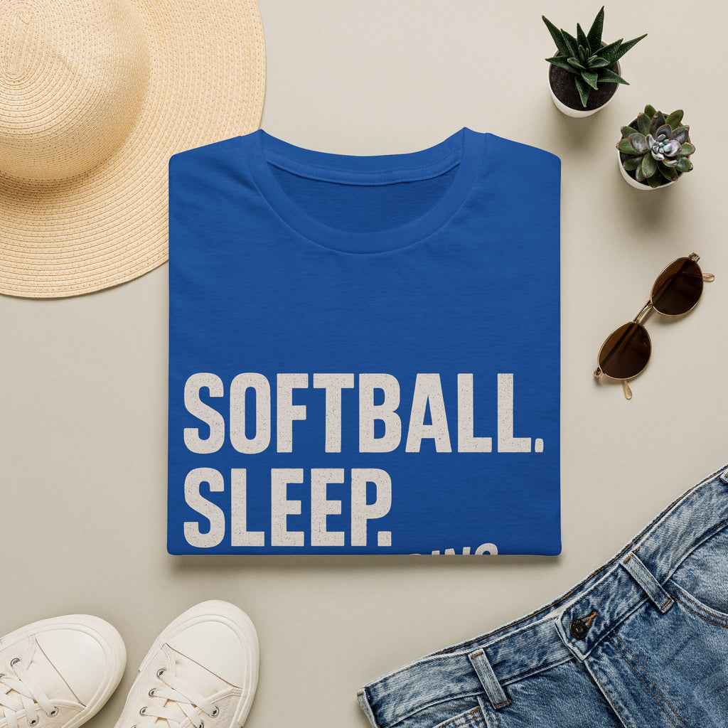 Eat Sleep Softball T-Shirt