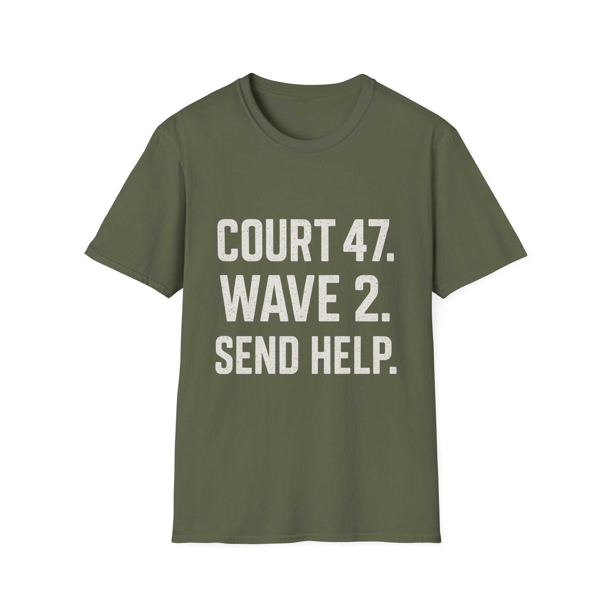 Court 47. Wave 2. Send Help T-Shirt