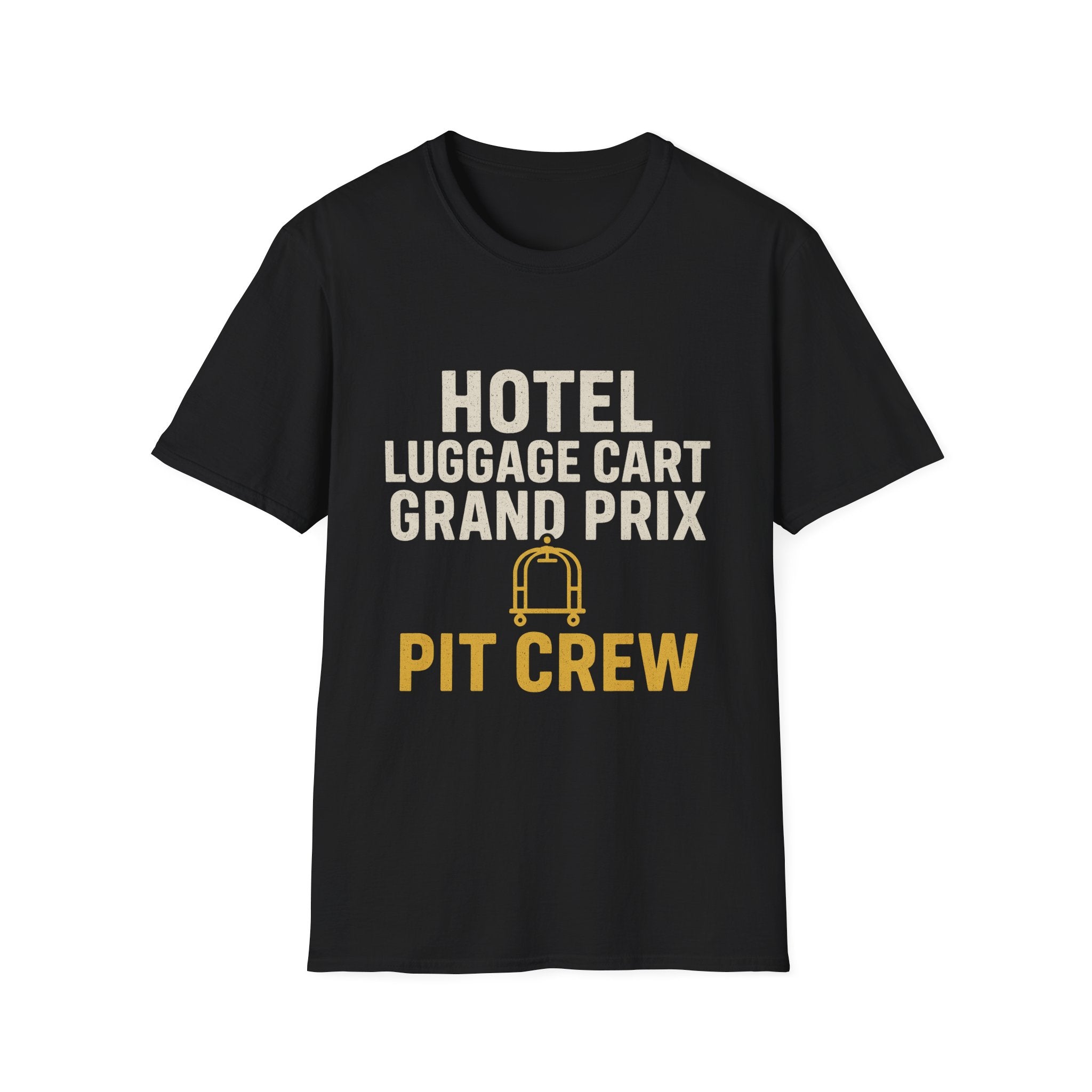 Hotel Luggage Cart Grand Prix: Pit Crew T-Shirt