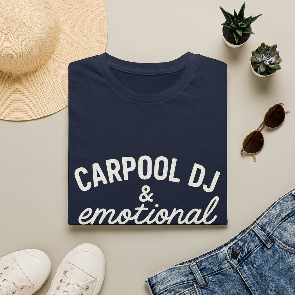 Carpool Dj & Emotional Support Human T-Shirt