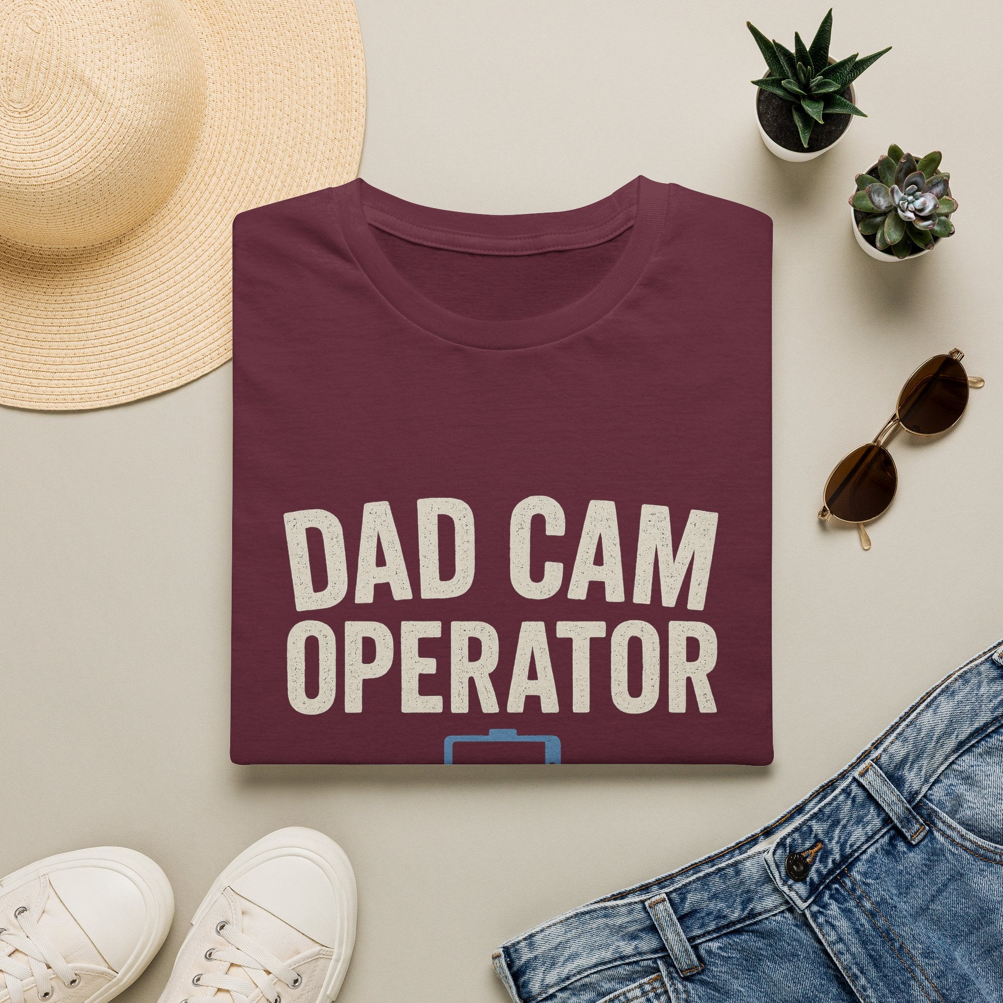 Dad Cam Operator T-Shirt