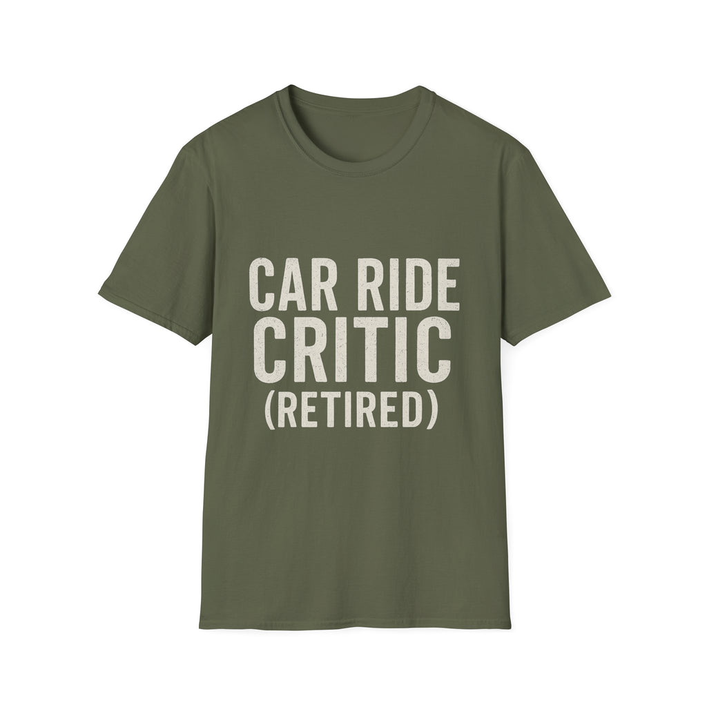 Car Ride Critic (retired) T-Shirt