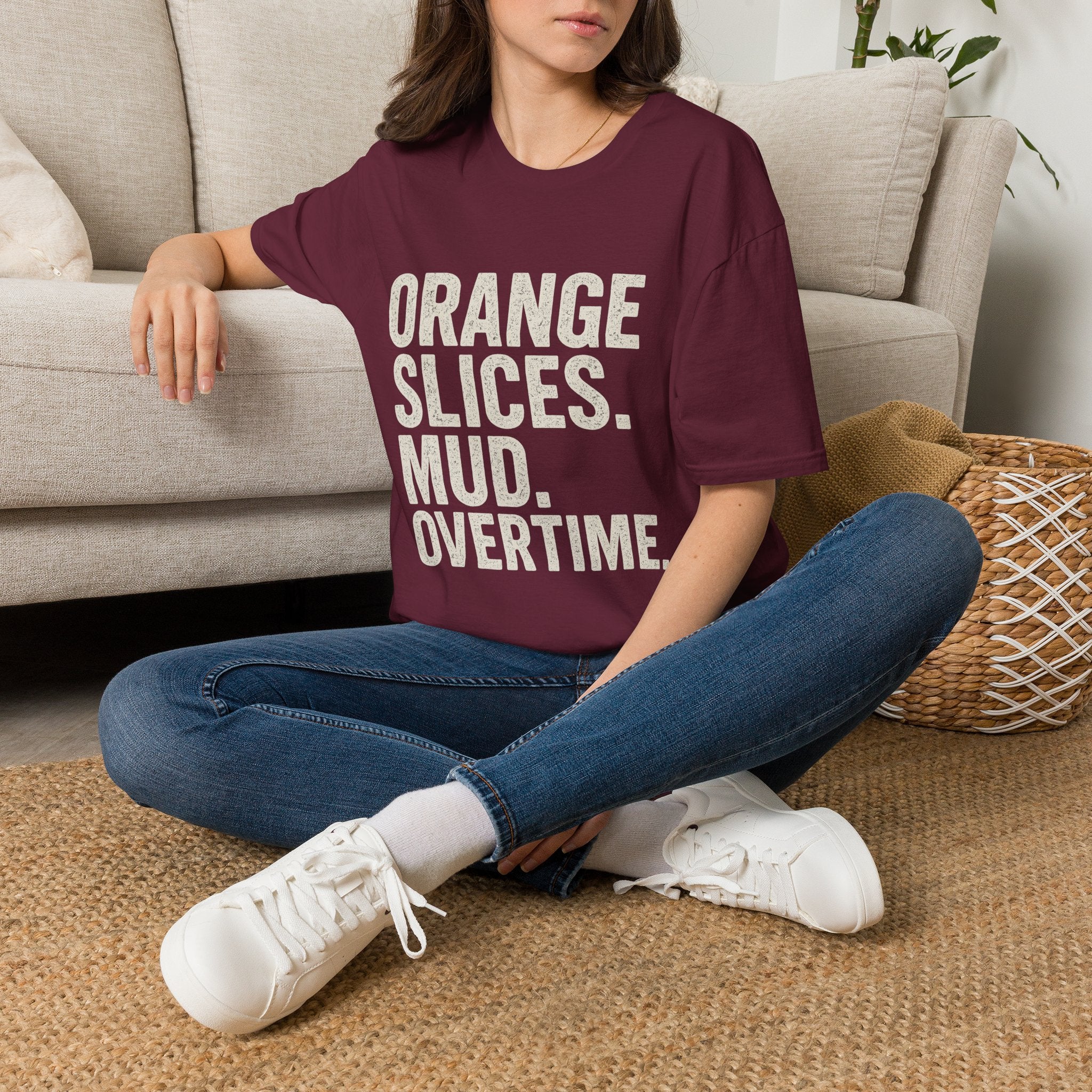 Orange Slices. Mud. Overtime T-Shirt